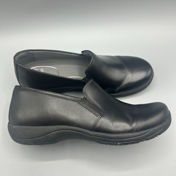 Women's Black Slip-On Shoes - Picture 1 of 9